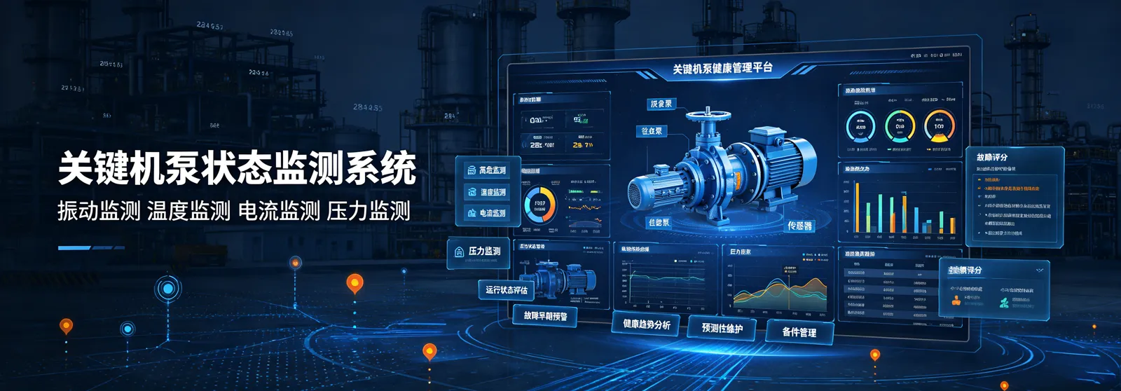 关键机泵状态监测产品效果图