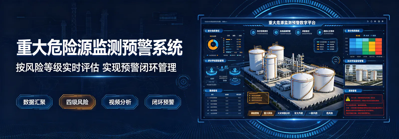 重大危险源监测预警产品效果图