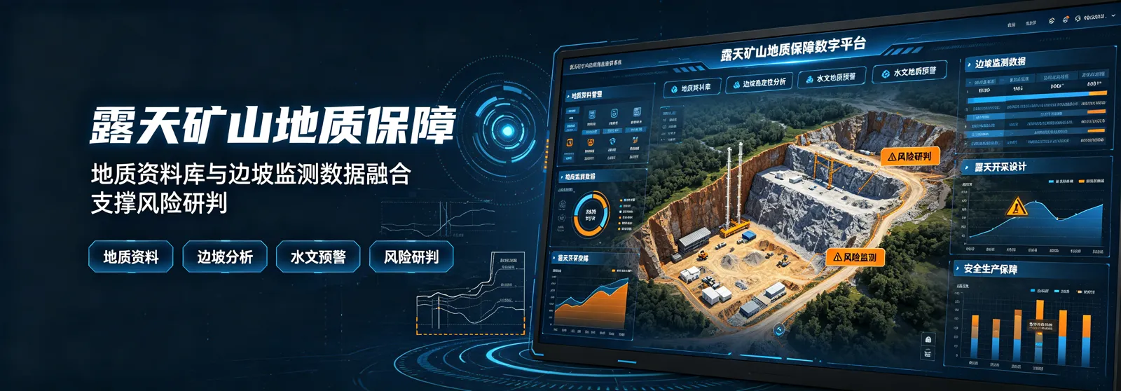 露天矿山地质保障产品效果图